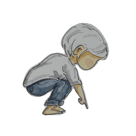 Art Brushing Sticker